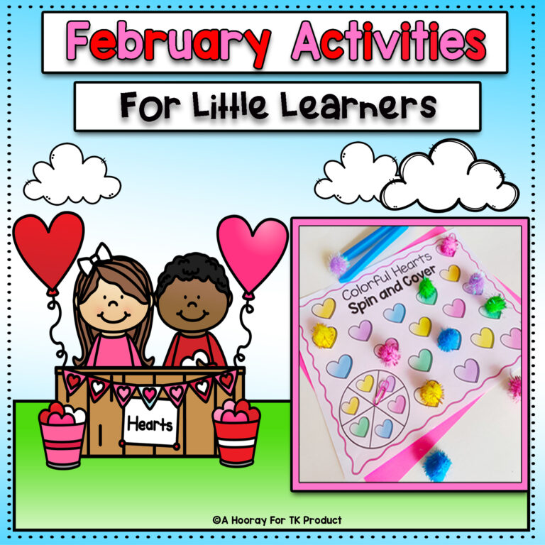 Pre-K & TK: February Activities