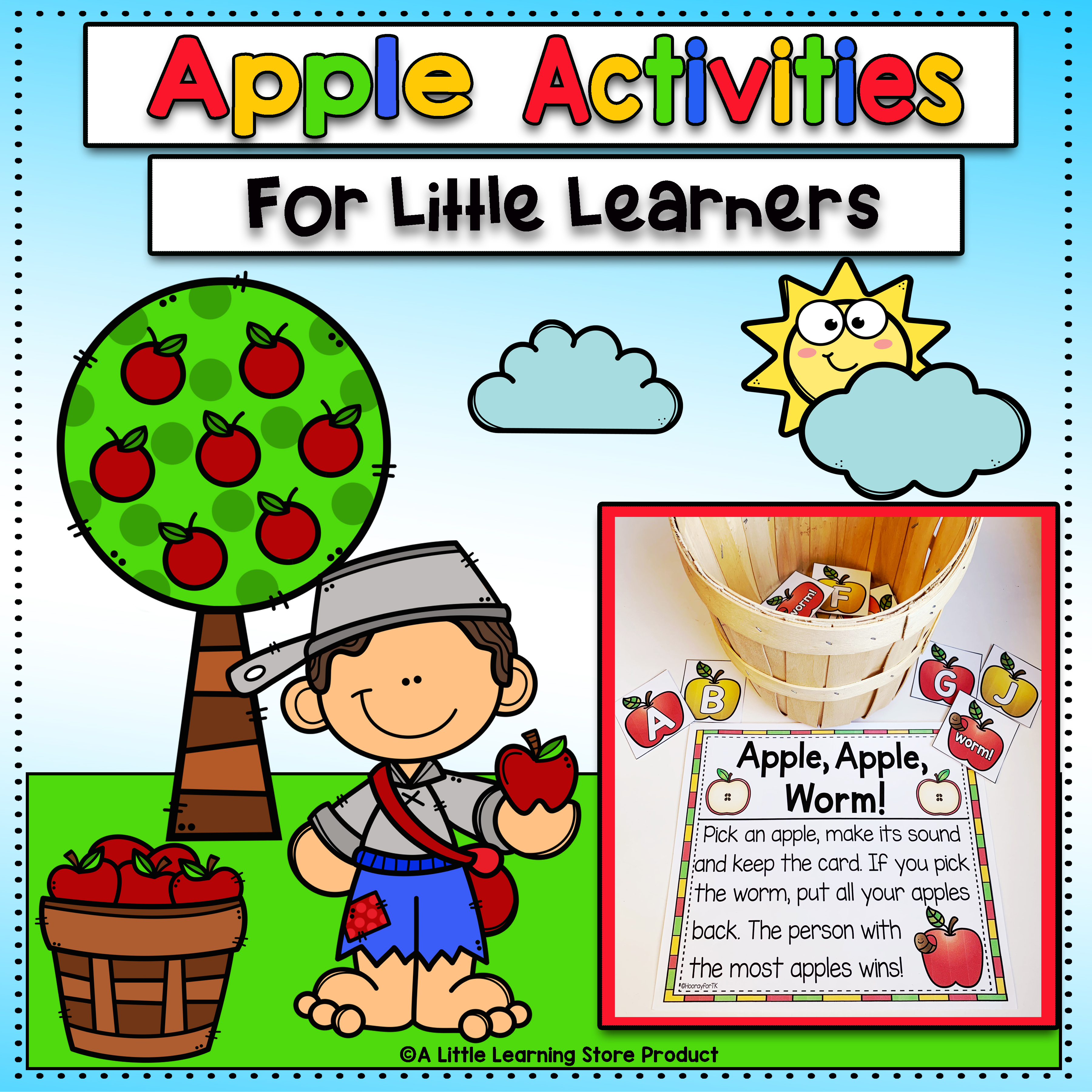 Apple Activities for Little Learners