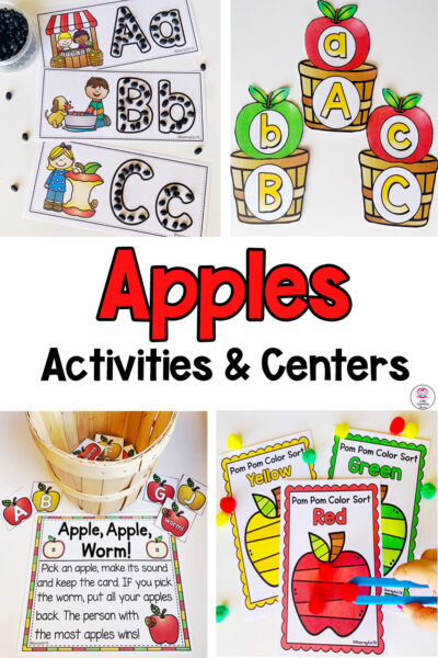 Apple Activities for Little Learners - Managing Munchkins