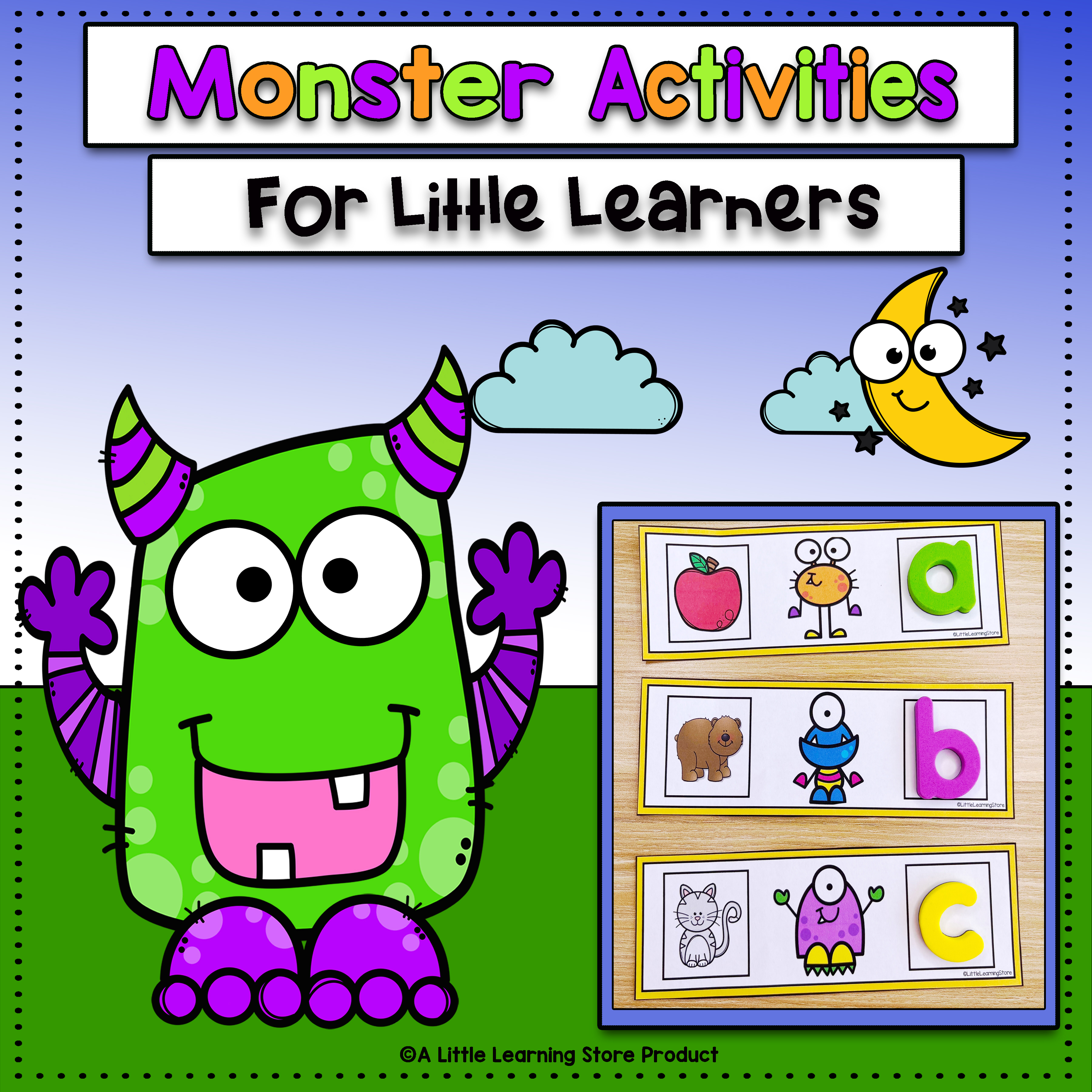 Monster Activities for Preschool
