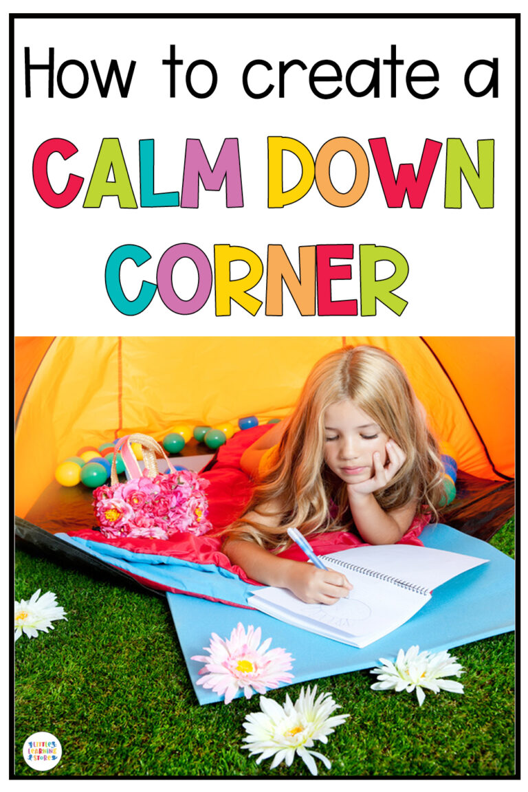 How to Create a Calm Down Corner