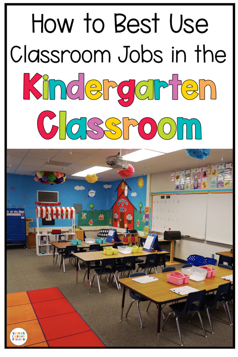 How to Best Use Classroom Jobs in Kindergarten