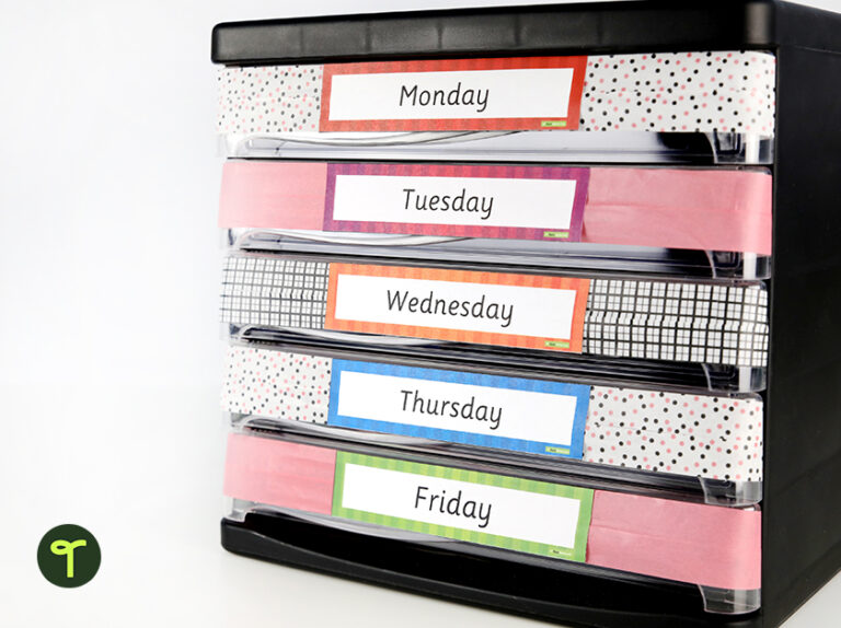 The Greatest Teacher Hacks for Classroom Organization - Managing Munchkins
