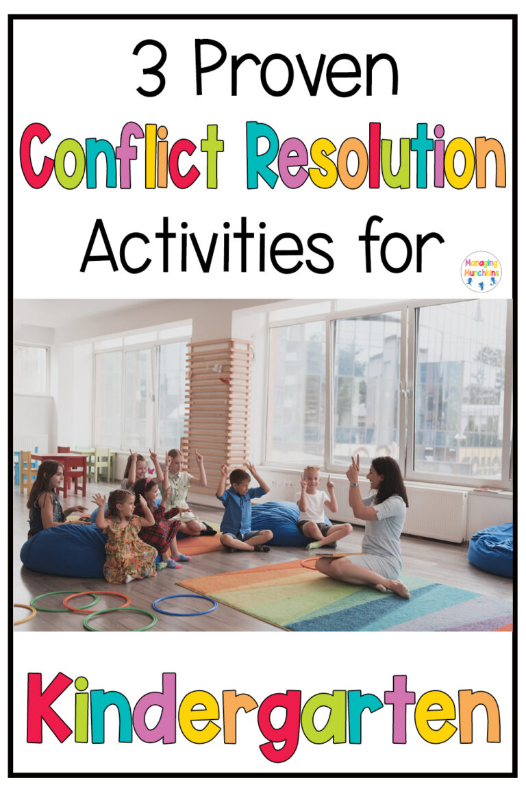 3 Proven Conflict Resolution Activities for Kindergarten