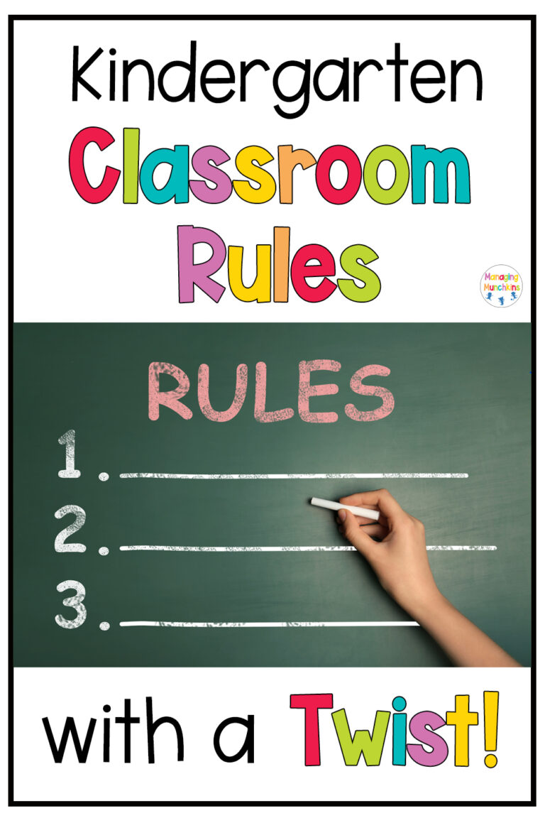 Classroom Rules for Kindergarten (with a Brilliant Twist!)