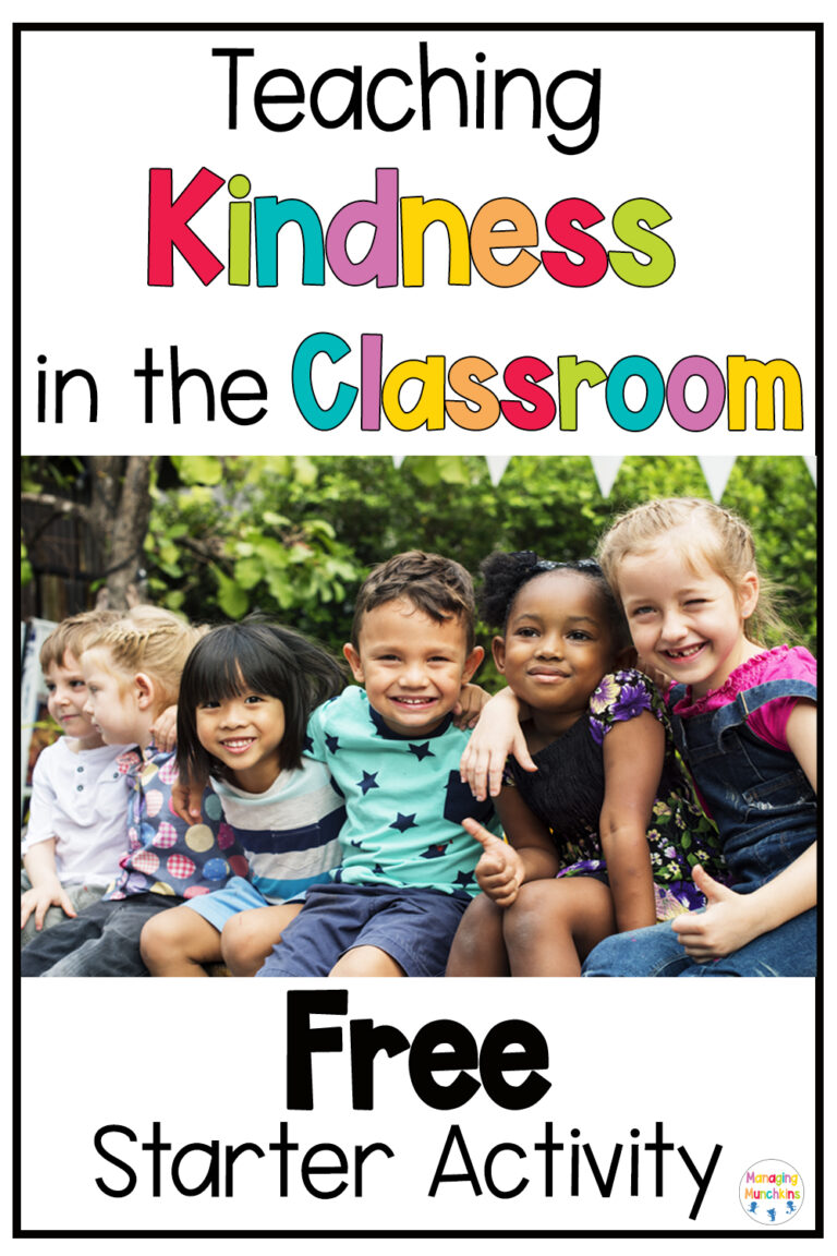 Teaching Kindness in the Classroom: Free Starter Activity