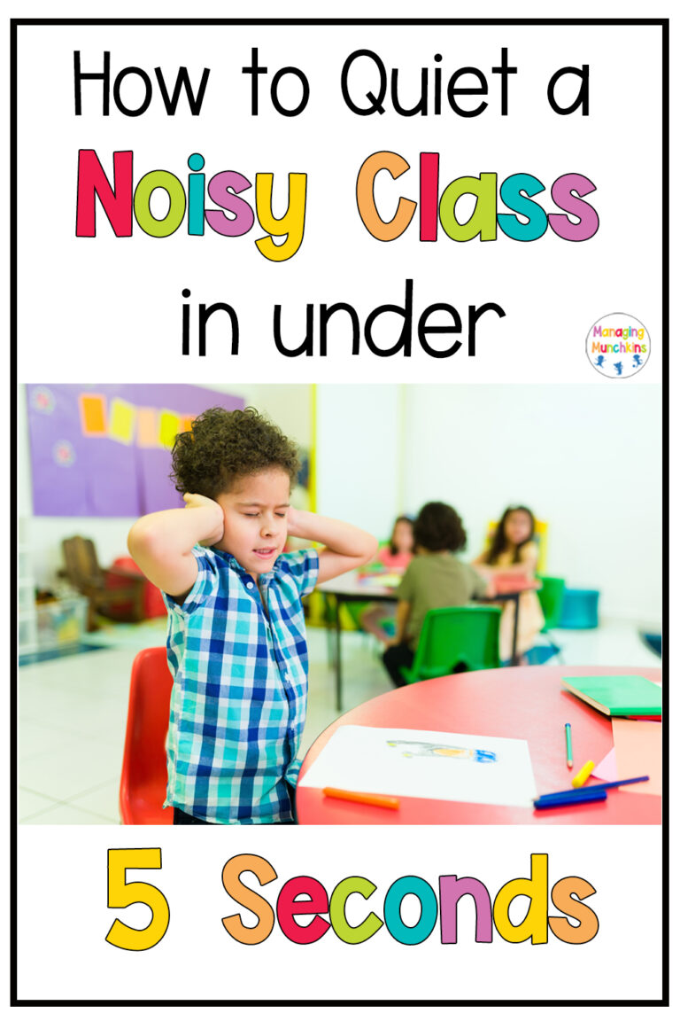 How to Quiet a Noisy Class in under 5 Seconds