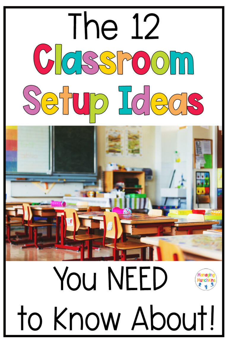 The 12 Essential Classroom Setup Ideas You NEED to Know About