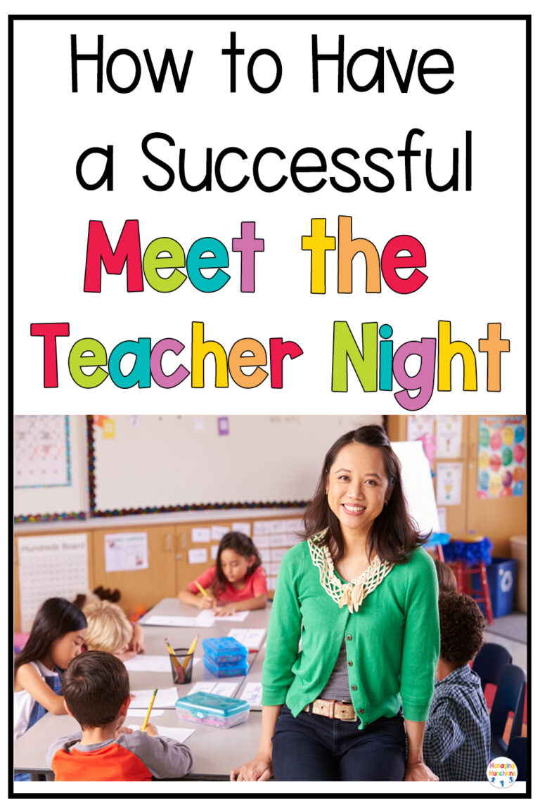 How to Have a Successful Meet the Teacher Night (+ Free Printable)!