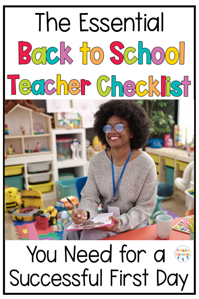 The Essential Back-to-School Teacher Checklist You Need for a Successful First Day