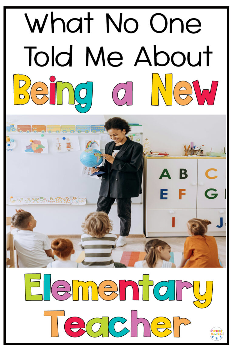 What No One Told Me About Being a New Elementary Teacher