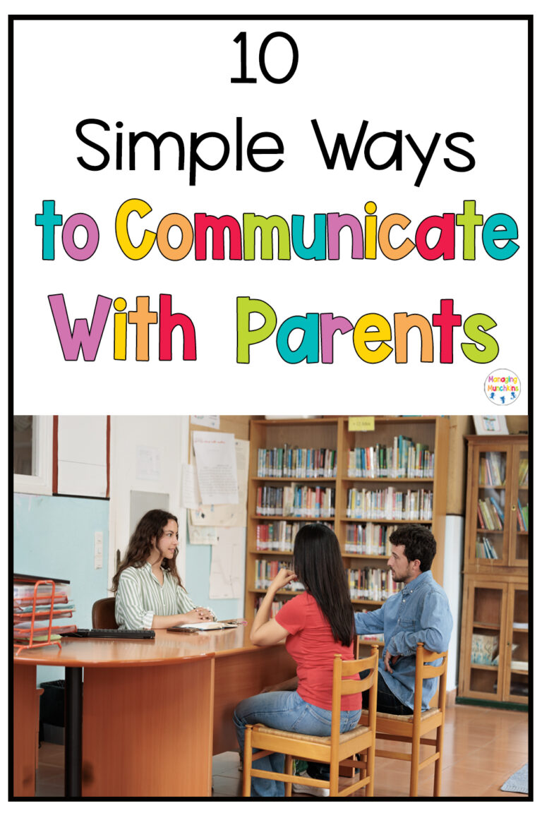 10 Simple Ways to Communicate with Parents as a Teacher