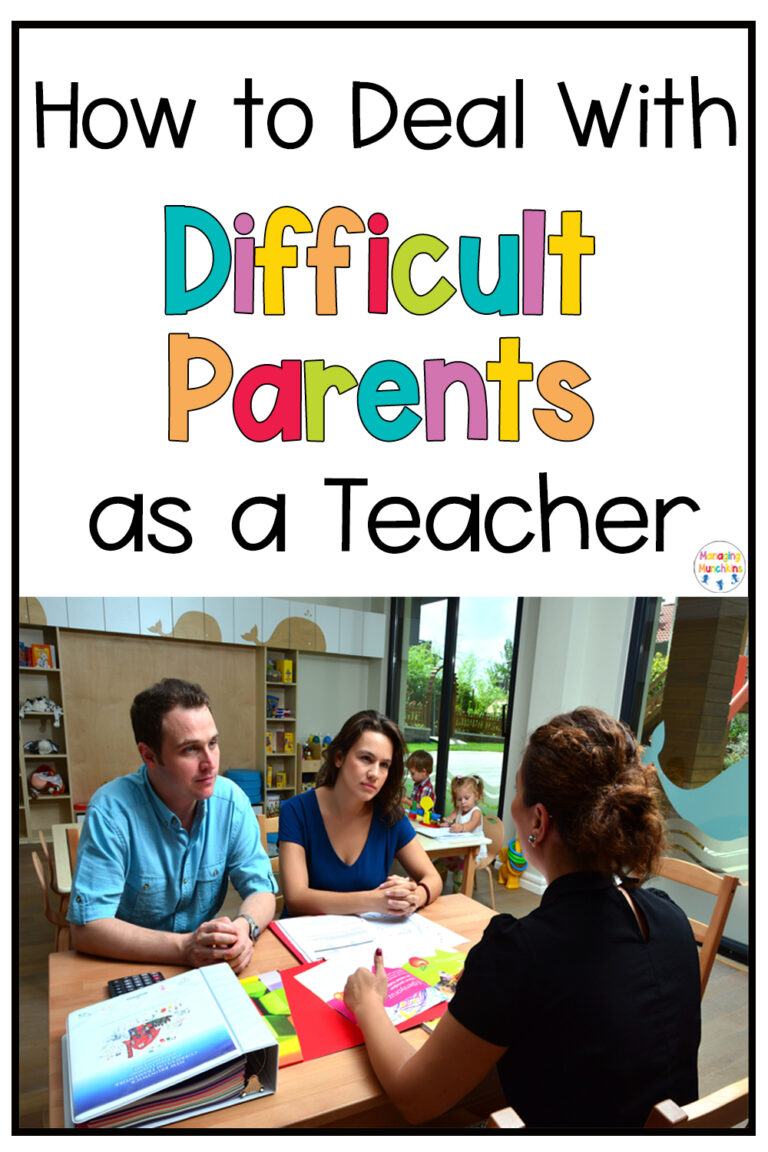 How to Deal with Difficult Parents as a Teacher