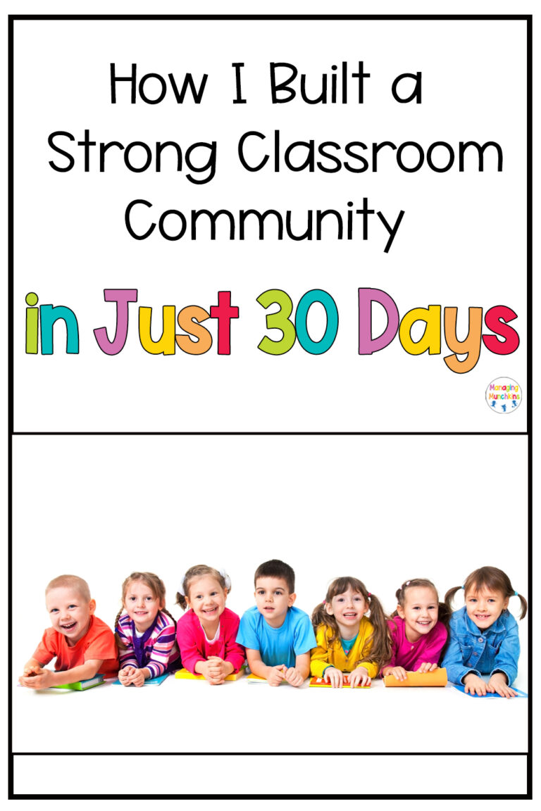 How I Built a Strong Classroom Community in 30 Days
